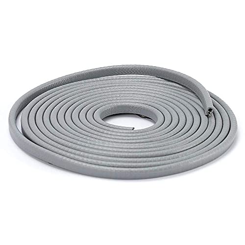 Winunite 65.6ft(20m) Car Door Edge Guards Light Gray– Fits Most Vehicles, No Glue, U-Shaped, Built-in Metal Clips, Scratch and Chip Resistant – Reduces Dings in Parking Lots - color: gray, size: 65-3/5Ft