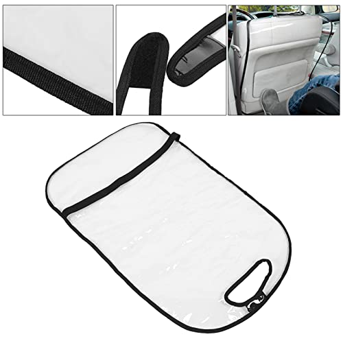 Acouto Kick mats Back seat Protector, 2Pcs Seat Back Cleaning Cover,Car Truck SUV Thicken Seat Back Protector Transparent Cover Child Baby Kick Mat Clean Keep