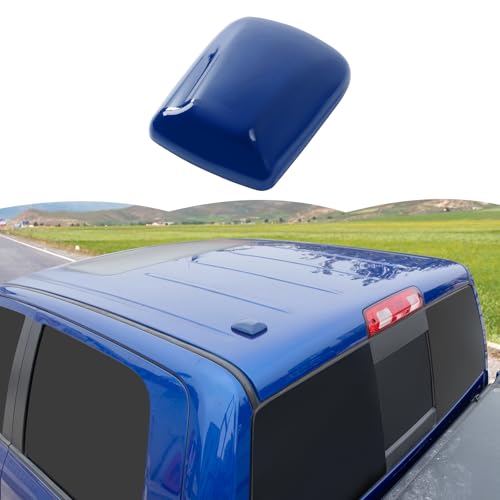 RT-TCZ Roof Antenna Cover Trim Decoration Exterior Accessories for Dodge Challenger 2009-2024,for Dodge Charger 2010-2024,for Dodge Ram 2010-2015 (Blue) - color: Blue
