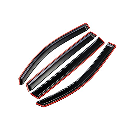 94557 Tape-On Window Visors Rain Guards Deflector Designed for 2016-2022 Honda Pilot（4pcs） - size: 2016-2022 Honda Pilot