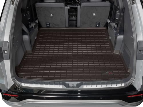 WeatherTech Cargo Trunk Liner for Lexus TX 500h, TX, Grand Highlander - Behind 2nd Row (431723), Cocoa - color: Cocoa