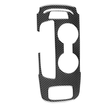 Black Carbon Fiber Compatible with Chevrolet/Chevy Malibu 2016 2017 2018 2019 2020 2021 2022 2023 2024 2025 Accessories Car Gear Frame Cover Gear Shift Box Cover Interior Trim Decal -A - color: Gear Shift Panel -a