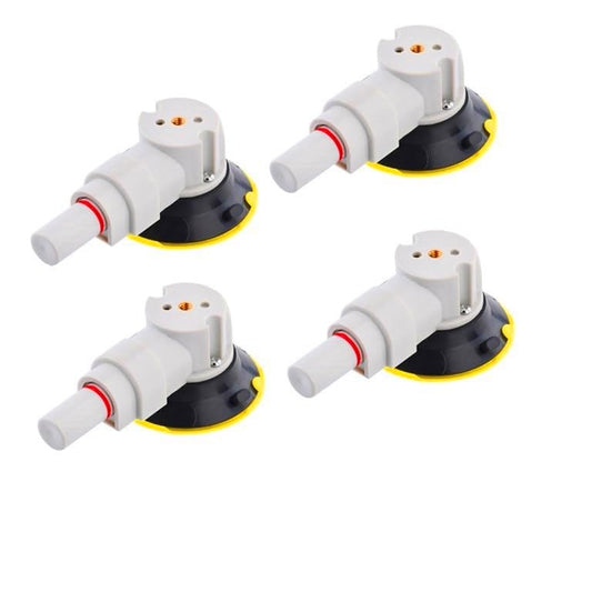3" Mounting Vacuum Suction Cup with 1/4"-20 Female Thread, Small Hand Pump Glass Sucker for Car Camera (3" Suction Cup(4 Pack)) - size: 3" suction cup(4 PACK)