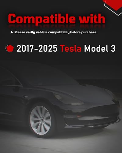 Side Mirror Caps Cover Compatible with Tesla Model 3 2017 2018 2019 2020 2021 2022 2023 2024 2025 Gloss Carbon Fiber Mirror Covers - color: Model 3 Gloss Carbon Fiber Mirror Covers