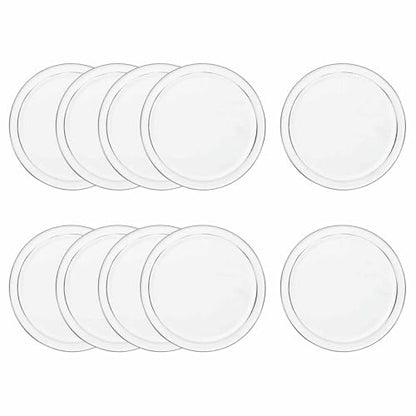 10 Pcs Round Anti-Slip Mat, 1.57" Diameter Phone Grip Pad Non-Slip Silicone Mat Anti-Skid Holder for Phone Keys Sunglasses Electronic Devices, Clear - color: Clear, size: 1.57"