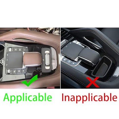 NVCNX Carbon Fiber Accessories for Mercedes Benz GLE 580 53 63 S AMG/GLS 450 580 63 AMG 2020-2026 2021 2022 2023 2024 2025 Center Console Gear Shift Panel Cover Interior Trim Overlay Sticker 1PC - color: Center Console Gear Shift Panel Trim B
