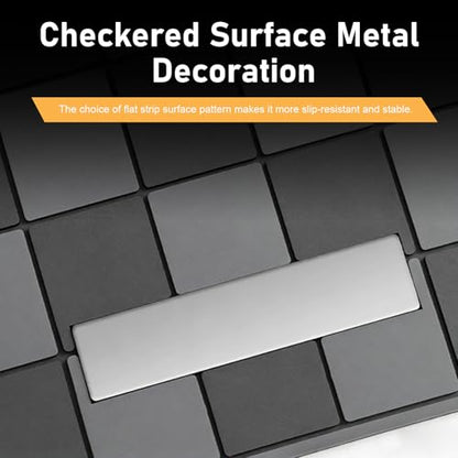 Car Dashboard Non Slip Mat, Heat-Resistant PVC Grid Dash Pad, Multifunction Car Anti Slip Mat, Universal Sticky Storage Pad for Phones Keys Glass Coins (Gray) - color: Gray