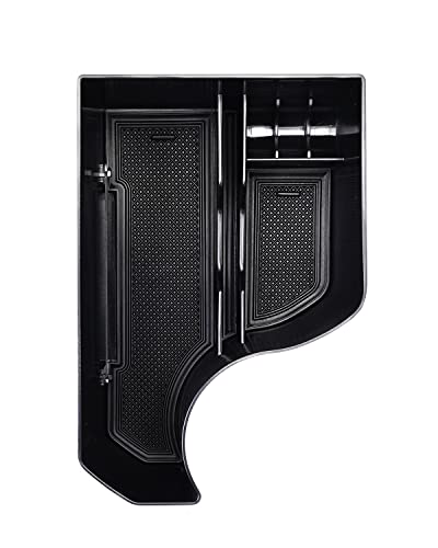 Autorder Center Console Organizer for 2023 2024 2025 2026 Kia NIRO Accessories Gear Shift Storage Box Gear Shifter Insert Tray with Black Mats - size: 2023-2026 Kia NIRO (SG2)