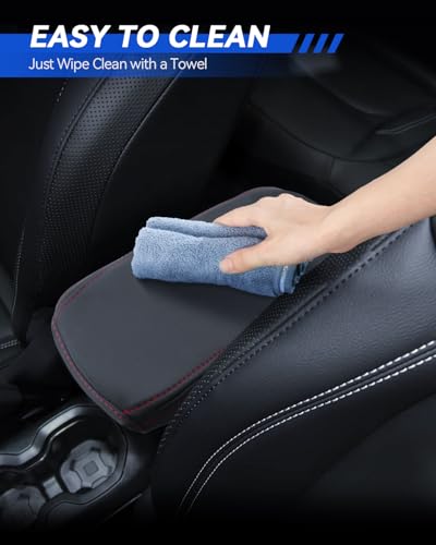 Renegade Armrest Cover for 2015-2020 2021 2022 2023 Jeep Renegade Accessories Center Console Middle Lid Pad Protector for Car Elbow Rest - size: For Jeep Renegade 2015-2023