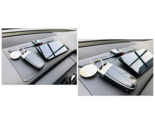DS.DISTINCTIVE STYLE Car Dashboard Mat 10.5x5.9 Inches Extra Large Non-Slip Sticky Pad Anti Slip Mat Adhesive Mat for Phones, Glasses, Keys