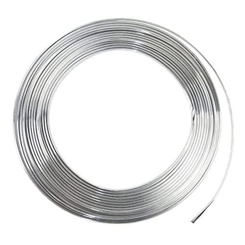 Car Door Trim Edge 8 metres Body Strip Chrome Mold Scratch Guard Protector Air Condition Vent Decoration U Shape(8 metres) - size: 8 metres