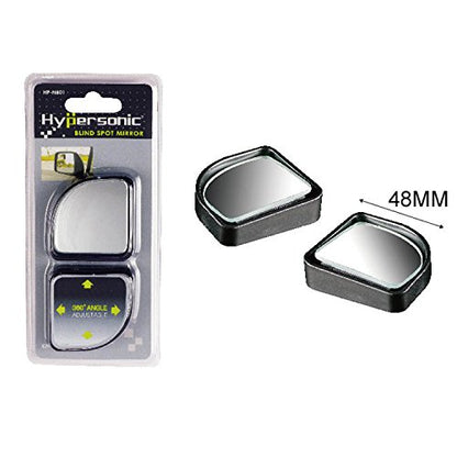 Car Rear View Mirror Hypersonic Car Side Mirror Auto Wide Angle Mirror Adjustable Convex Rear Blind Spot Mirrors for Cars, Trucks, SUVs, RVs and Vans