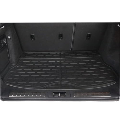 TripleAliners Vehicle Mat Universal Fit Trunk Cargo Liner All Weather Protection XPE Material Seat Back Protector Trim-to-Fit Compatible with Most Cars SUV Sedan (Trunk Mat) - size: Trunk Mat