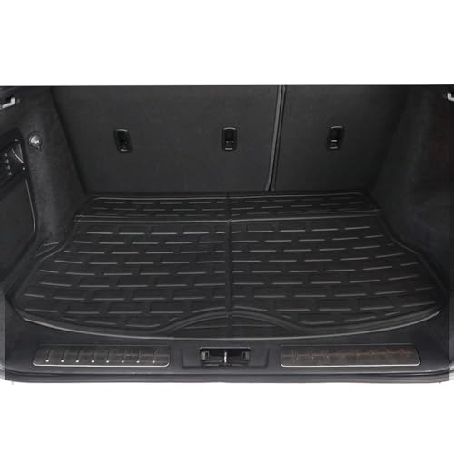 TripleAliners Vehicle Mat Universal Fit Trunk Cargo Liner All Weather Protection XPE Material Seat Back Protector Trim-to-Fit Compatible with Most Cars SUV Sedan (Trunk Mat) - size: Trunk Mat