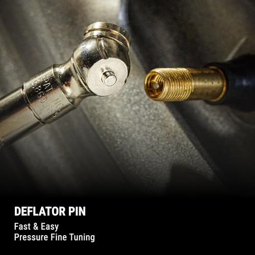 Milton S-921 Pencil Tire Pressure Gauge, Passenger Car, With Built-in Deflator Valve, Durable Plated Brass, Pressure Measured In PSI & kPa