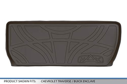 SMARTLINER All Weather Custom Fit Cargo Trunk Liner Floor Mat Behind 3rd Row for 2009-2010 Chevrolet Traverse - color: BMW (Alpina XB7) 2021-2021