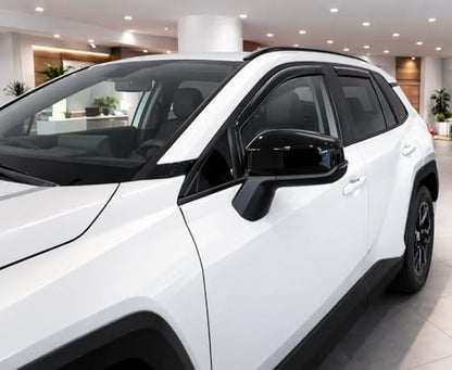 2026 2027 in-Channel Rain Guards Side Window Visor Deflectors for Toyota RAV4 LE XLE Premium SE XSE Limited Woodland, Dependable RAV 4 Vent Shade - size: For Toyota RAV-4 2026-2027 (In-Channel)