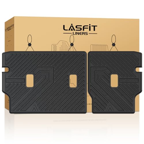 LASFIT Rear Seat Back Protector for Honda Passport 2026, All Weather TPE Pet Friendly Custom Fit Passport Second Row Back Seat Cover Mat Liner Accessories, Black - style: 7）For Honda Passport | 2026 | Seat Back Protector