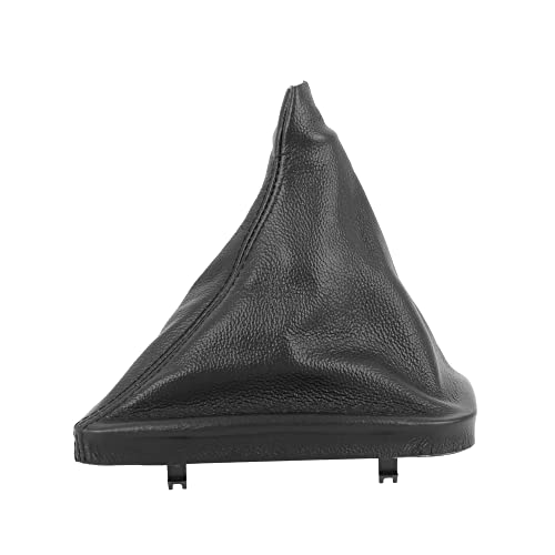 X AUTOHAUX Gear Shifter Knob Boot Dust Cover PU Leather for BMW 323i 1998-1999 for BMW 325i 330xi 2004-2005