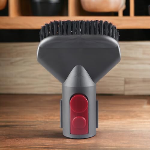 Stubborn Dirt Brush Tool Attachments Compatible with Dyson Gen 5, V15, V12, V11, V10, V8, V7 - Hard Bristle Vacuum Cleaner Accessories for Deep Cleaning and Replacement - style: Stubborn Dirt Brush