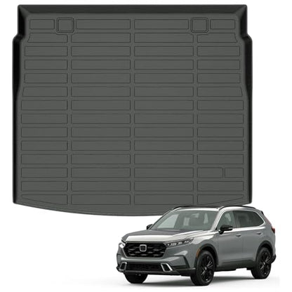 Auxko All Weather Cargo Liner Fit for Honda CR-V(Include Hybrid) 2023 2024 2025 2026 Upper Position TPE Rubber Trunk Mat CRV Accessories All Season Guard Odorless Anti-Slip Cargo Mat Black - size: Crv|2023-2026|upper Cargo Mat