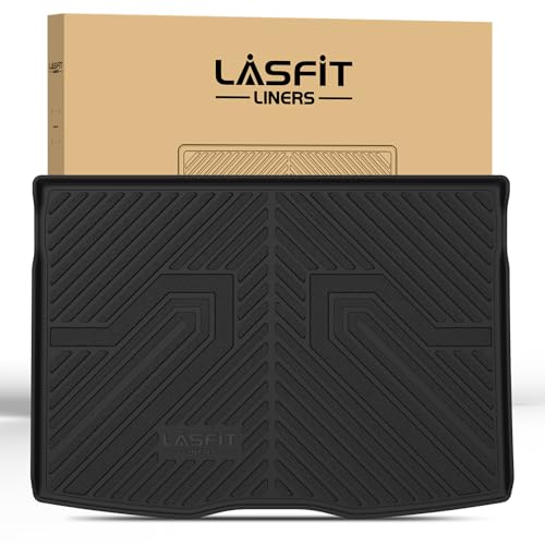 LASFIT Cargo Mat for Jeep Renegade 2015-2023 Upper Position, All Weather TPE Custom Fit Trunk Mat Cargo Liner Trunk Liner, Black - style: Renegade 2015-2023 Cargo Mat