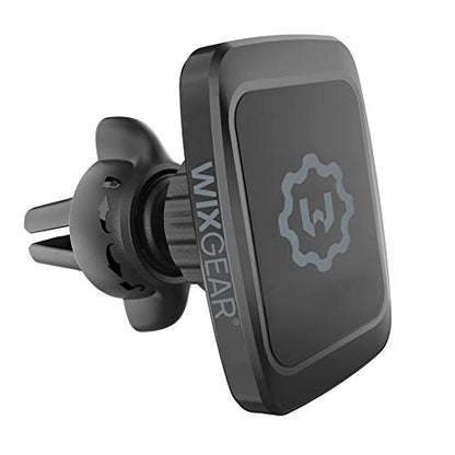 WixGear Magnetic Phone Holder for Car, Twist-Lock Air Vent Car Phone Holder with Swift-Snap Technology, Secure Grip Car Phone Mount, Compatible with All Smartphones, Strong Magnets
