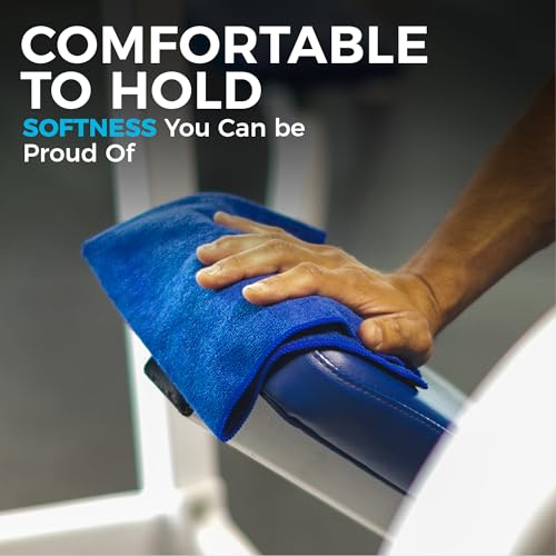 The Rag Company - All-Purpose Microfiber Terry Cleaning Towels - Commercial Grade, Highly Absorbent, Lint-Free, Streak-Free, Kitchens, Bathrooms, Offices, 300gsm, 16in x 16in, Grey (12-Pack) - color: Grey, size: 16in x 16in