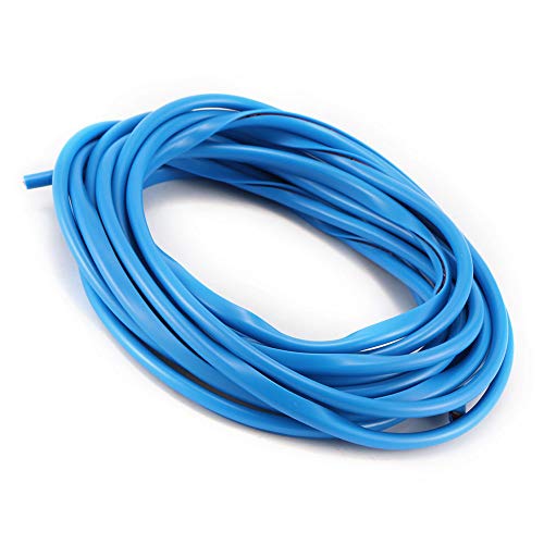 Blue Sticky Car Door Edge Scratch Guard Trim Molding Protector Cover Full Size 5m 16feet U Shape Air Vent Edge Decoration - color: Blue, size: 5metres(16Feet)