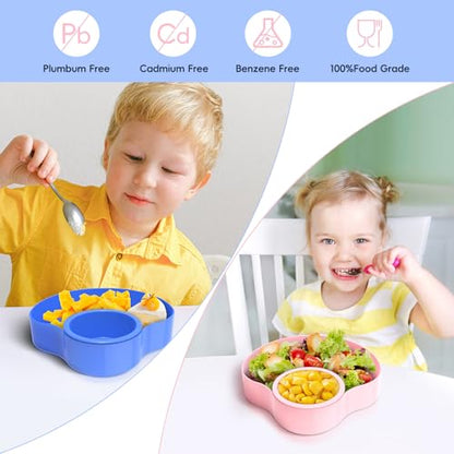 Car Seat Cup Holder for Kids 2PCS Kids Travel Tray with Snack Tray, CarSeats Snack Trays for Toddler, Car Cup Holder for Safety Seats, Fits Stroller & Booster (bluepink) - color: bluepink