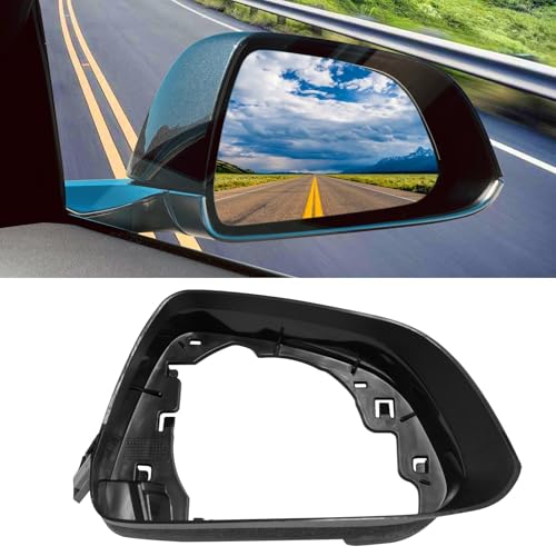 Jaronx Compatible with Tesla Model 3 Side Mirror Cover Housing 2017-2025, Right Passenger Door Wing Rearview Mirror Frame Cover Replacement Compatible with Tesla Model 3 Accessories - size: Model 3 Right