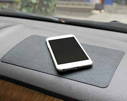 DS.DISTINCTIVE STYLE Car Dashboard Mat 10.5x5.9 Inches Extra Large Non-Slip Sticky Pad Anti Slip Mat Adhesive Mat for Phones, Glasses, Keys