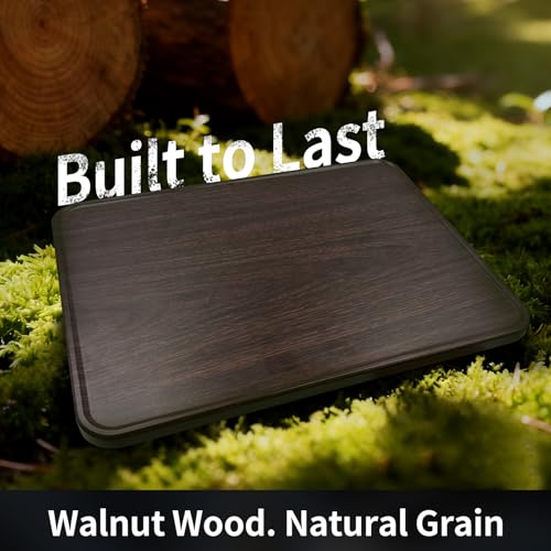 Car Desk Pro 360° Rotating Laptop and Food Tray Table, Universal Wooden Car Mount Compatible with Tesla Model 3/Y/S, Ford F150, Explorer, Maverick, SUV and Most Cars
