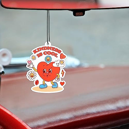 Frienda 5 Pieces Funny Car Air Fresheners for Men Air Freshener Hanging Truck Car Accessories Ideal Gift for Birthday Party