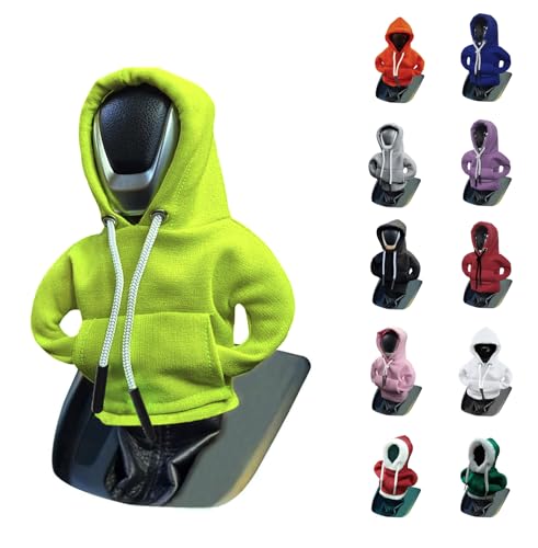 vvag Gear Shift Hoodie, Dutch Fleece, Green, Universal Fit (16.54 x 4.53 inches), Hardware Handle Accessory - color: Green