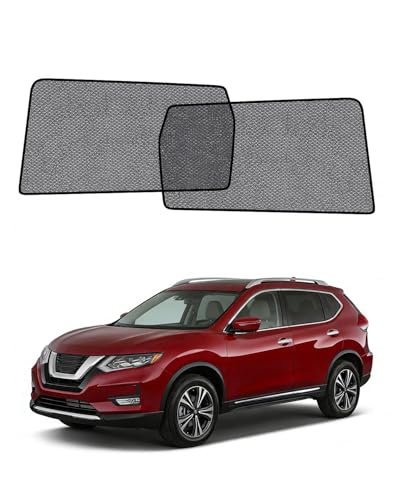 Car Window Shade for Rogue 2014-2020,2 Pack UV & Glare Protection, Breathable Privacy Screen, Insect & Bug Blocker Magnetic Mesh Side Rear Sun Shades for Baby Camping, Napping & Travel - size: 2PC for Niss Rogue(2014-2020)