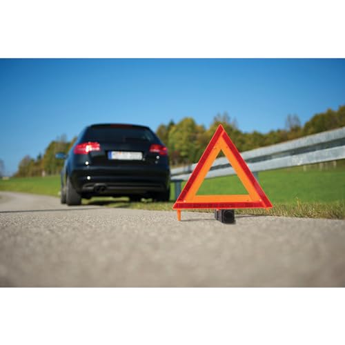 Performance Tool W1499 DOT Approved Warning Triangle for Roadside Emergencies - Lightweight and Stable at 29 Pounds - 17.5-Inch x 17.2-Inch