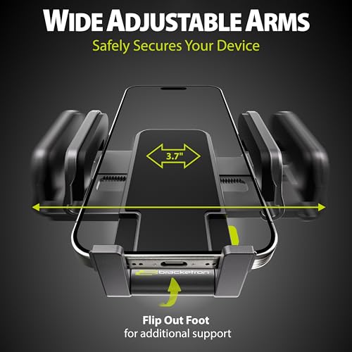 Bracketron TripGrip Window and Vent Mount, GPS Car Mount, Windshield Cell Phone Holder for Car, Includes Vent Clip - style: Window & Vent Mount