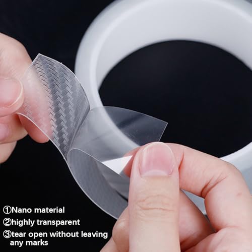 Car Door Edge Trim,Universal Door Sill Protector,Transparent Carbon Fiber Front/Rear Bumper Guard,Automotive Scratch Cover Strip Sticker(1.97" x33FT,White Carbon Fiber) - color: White Carbon Fiber-1.97"x33ft
