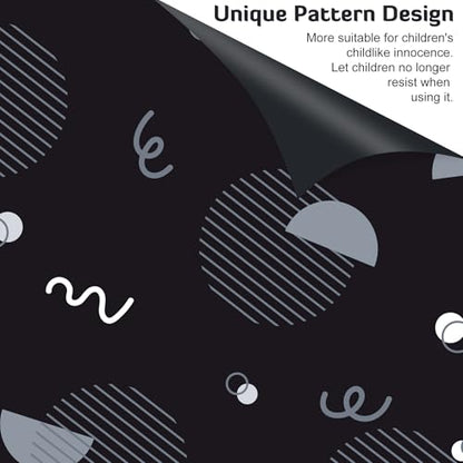 INFANZIA Car Seat Strap Covers for Infants Babies, Soft Carseat Shoulder Pads for Kids, Double-Sided Use Seatbelt Cushion Covers for Stroller, Pushchair & High Chair (Black) - color: Black
