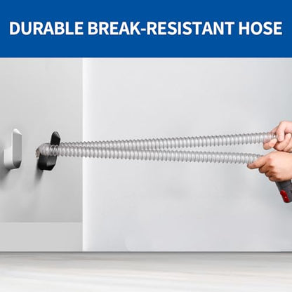 Flexible Extension Hose Attachment Compatible with Dyson V15 V8 V7 V10 V11 Cordless Vacuum Cleaner - color: Flexible Extension Hose