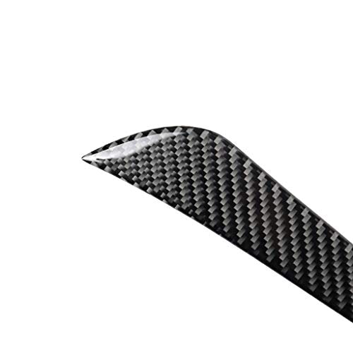 NVCNX Carbon Fiber Compatible with Cadillac XT6 2020-2025 / XT5 2017-2025 2018 2019 2020 2021 2022 2023 2024 Accessories Car Dashboard Center Air Vent Outlet Cover Interior Trim Black - color: Dash Center Air Vent Outlet Trim
