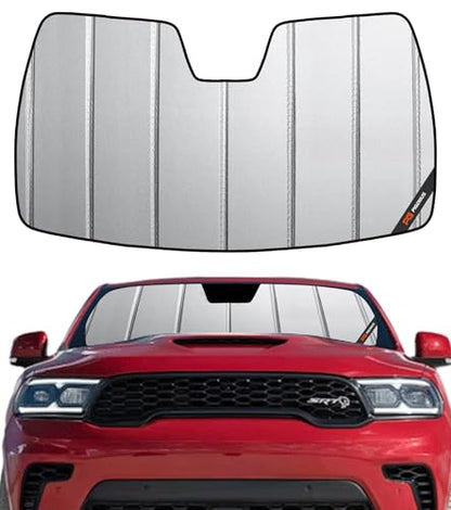 Pigenius Windshield Sun Shade for Dodge Durango 2021-2026 Front Window Sunshade - Safeguard - color: Gray, size: 2021-2026 Durango