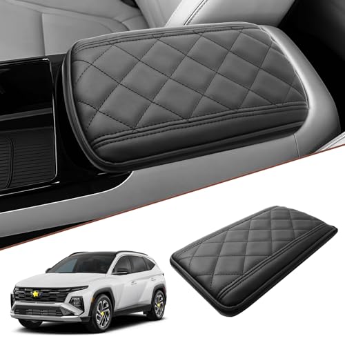 SKTU for 2025 2026 Hyundai Tucson Accessories Center Console Cover for 2025 2026 Hyundai Tucson Limited/Tucson Hybrid Armrest Cover 2025 2026 Tucson Hybrid Console Cushion (Only Fit Limited/Hybrid) - color: for 25+ Tucson Limited/Tucson Hybrid