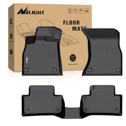 Nilight TPE Floor Mats for Audi Q5 / SQ5 2018 2019 2020 2021 2022 2023,All Weather Custom Fit Heavy Duty Floor Liners - color: 2018-2023 Audi Q5