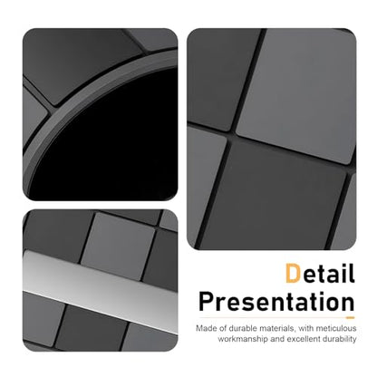 Car Dashboard Non Slip Mat, Heat-Resistant PVC Grid Dash Pad, Multifunction Car Anti Slip Mat, Universal Sticky Storage Pad for Phones Keys Glass Coins (Gray) - color: Gray