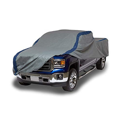 DUCKCOVERS Weather Defender Pickup Truck Cover, Fits Extended Cab Short Bed Trucks up to 19 ft. 4 in. L - size: 232"L x 60"H