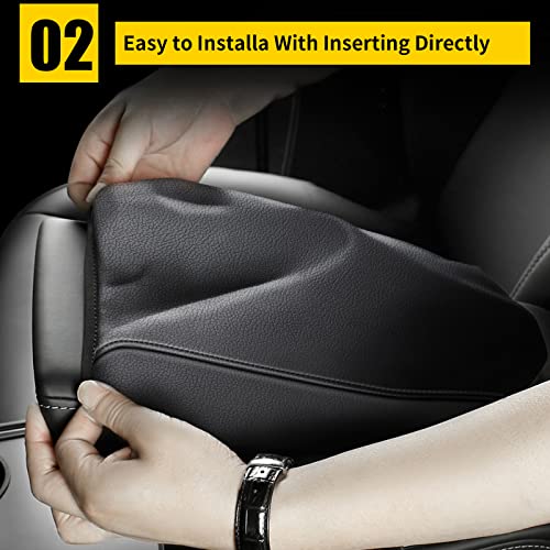 AOMSAZTO Car Armrest Cover Fit for 2008-2012 Nissan Altima,Waterproof Center Console Cover Mat for Nissan Altima - size: 2008-2012 Nissan Altima