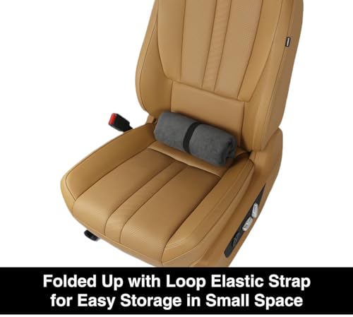 VSHIELD Waterproof Towel Car Seat Cover, Sweatproof Non-Slip Seat Protector, Universal Fit for Front Bucket or Rear Bench Seat of Cars, SUVs, Vans, Trucks, Compatible with Airbags and Armrests - color: Gray