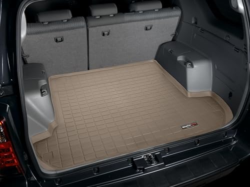 WeatherTech Cargo Trunk Liner for Toyota 4Runner, Behind 2nd Row (41230), Tan - color: Tan